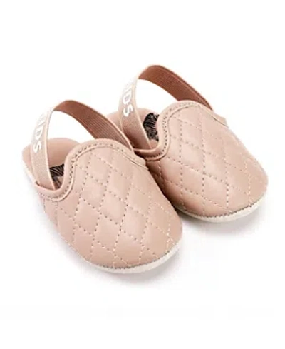 Zeebrakids Unisex Quilted Slingback Mules - Baby In Neutral