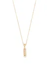 Zeemou Zeng 18kt Yellow Gold Akoya Pearl Small Melody Pendant Necklace In Gold