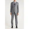 Zegarie Grey Mélange 3-piece Suit In Gray