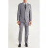 Zegarie Grey Mélange 3-piece Suit In Gray