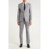 Zegarie Stretch 3-piece Suit In Gray