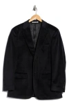 Zegarie Velvet Two-button Sport Coat In Black