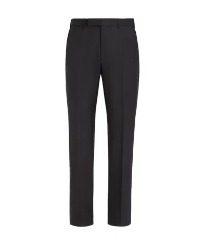 Zegna 15milmil15 Tailored Trousers In Black