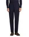 Zegna 15milmil15 Wool, Silk & Cashmere Pants In Blue