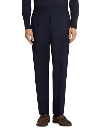 Zegna 15milmil15 Wool, Silk & Cashmere Pants In Blue