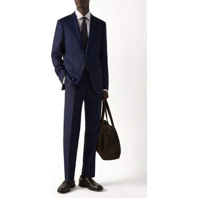 Zegna 15milmil15 Wool Suit In Blue