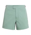 ZEGNA 232 ROAD BRAND MARK SWIM SHORTS