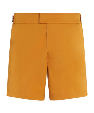 ZEGNA ZEGNA 232 ROAD BRAND MARK SWIM TRUNKS