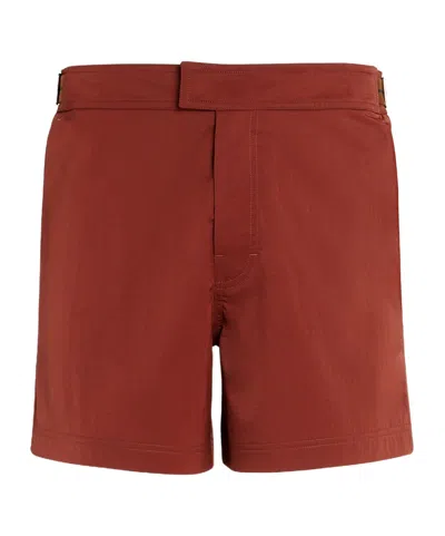 ZEGNA ZEGNA 232 ROAD BRAND MARK SWIM TRUNKS