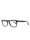 Zegna 5109 Rectangular Spring-hinge Glasses In Black
