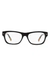 Zegna 5126 Rectangular Glasses In Black