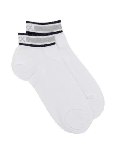 Zegna Airy Triple-x Socks In White