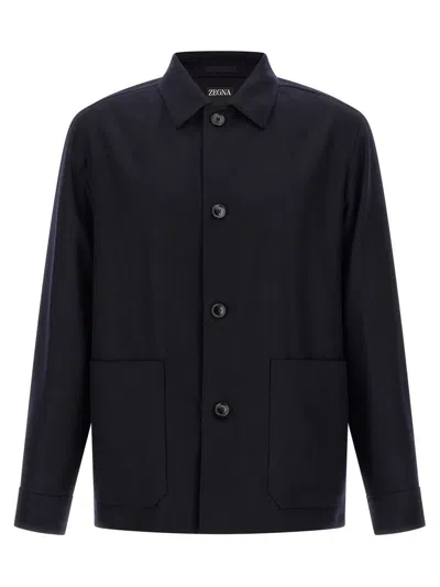 ZEGNA ZEGNA 'ALPE' OVERSHIRT