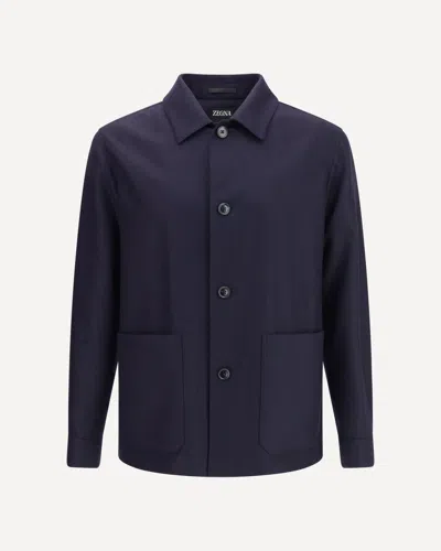 ZEGNA ALPE WOOL CHORE JACKET