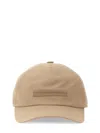 Zegna Embroidered Linen Baseball Cap