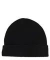 Zegna Cashmere Beanie In Black