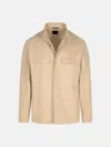 ZEGNA BEIGE CASHMERE JACKET