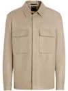 Zegna Surchemise En Oasi Lino