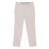 Zegna Beige Slim-fit Long Formal Trousers In Neutral