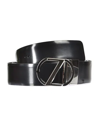 Zegna Belt In Black