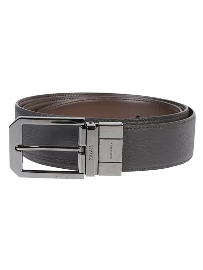 Zegna Belt In Black