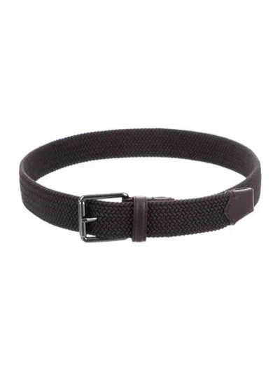 Pre-owned Zegna Belt In Brown