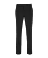 Zegna Black Wool Pants In Black