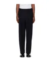 Zegna Belt-loop Casual Pants In Black