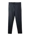Zegna Belt-loop Casual Pants In Black