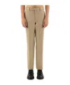 Zegna Straigth Leg Pants In Nude
