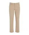 Zegna Belt-loop Casual Pants In Nude
