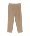 Zegna Belt-loop Casual Pants In Nude