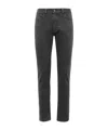 Shop Zegna Belt Loop Jeans In Black