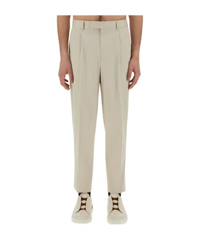 ZEGNA BELT LOOPS SLACKS