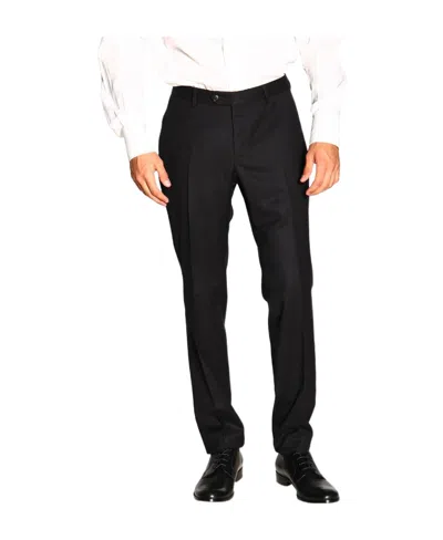 Zegna Belt Ring Casual Pants In Black