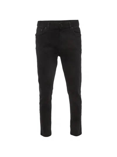 Pre-owned Zegna Belt-loop Pocket Jeans In Black