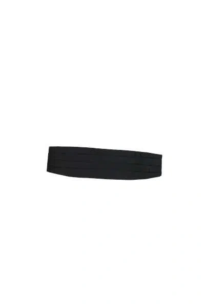 Zegna Belts In Black