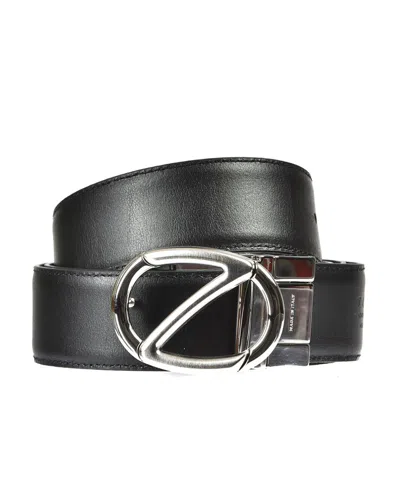 Zegna Belts In Black