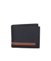 Zegna Bi-fold Leather Wallet In Black