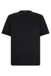 Zegna Cotton-jersey T-shirt In Black