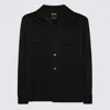 Zegna Pure Cashmere Overshirt In Black