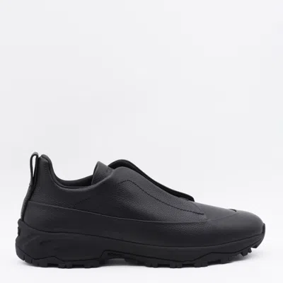 ZEGNA BLACK MONTE SNEAKERS
