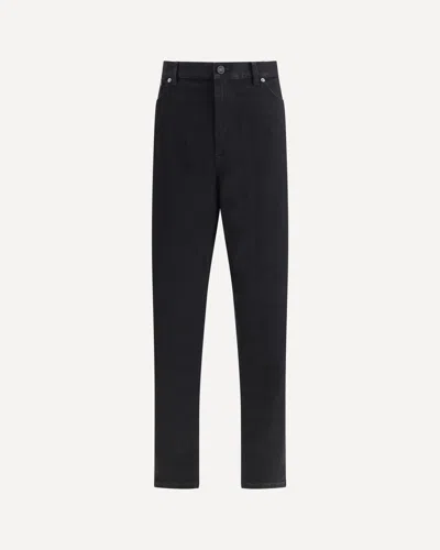 ZEGNA BLACK ROCCIA JEANS