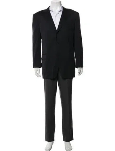 Pre-owned Zegna Blazer In Black