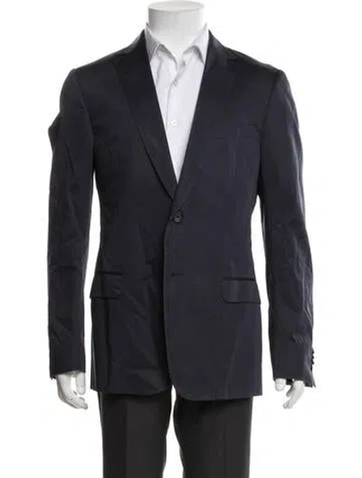 Pre-owned Zegna Blazer In Blue