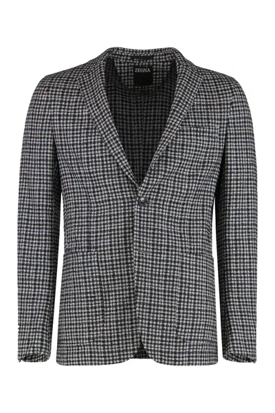 ZEGNA BLAZER IN A WOOL BLEND
