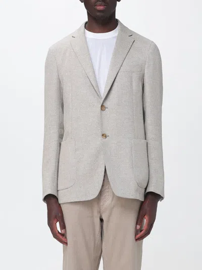 Zegna Blazer Men In Animal Print