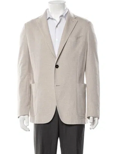Pre-owned Zegna Blazer In Neutrals