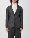 Zegna Single Breasted Tailored Jacket In Navy