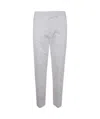 Zegna Blended Casual Pants In Gray